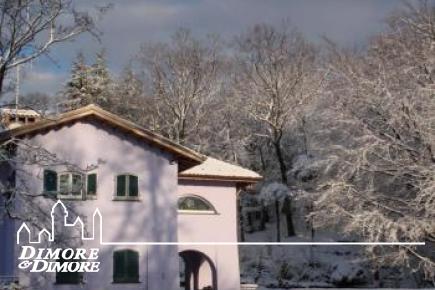 Luxuriöse Villa unter den Wäldern und Lago Maggiore