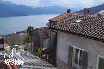 Casa a S. Agata di Cannobio con vista lago