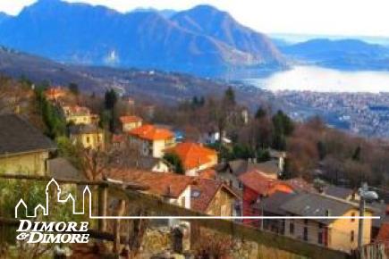 Trilocale  con giardino , vista lago a Miazzina