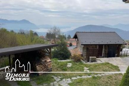 Trilocale  con giardino , vista lago a Miazzina