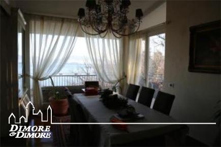 Elegant villa in Meina Magggiore with lake view, garden and swimming pool
