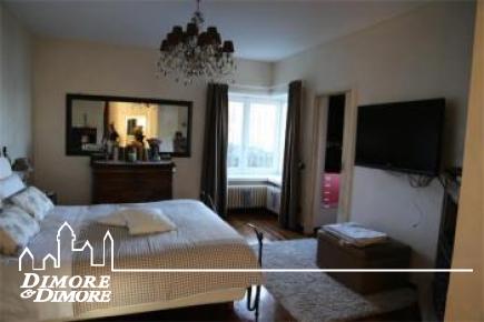 Elegant villa in Meina Magggiore with lake view, garden and swimming pool
